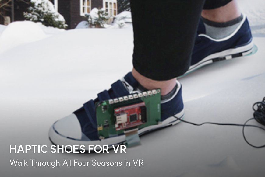 Haptic Shoes for VR